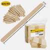 APREMONT 200 Pcs Natural Wooden Food Grade Craft Sticks -