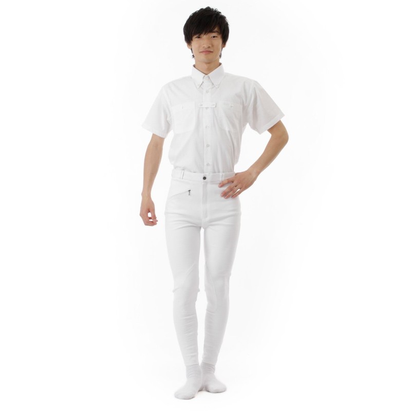 Shires Mens SaddleHugger Riding Breeches 38 inch White