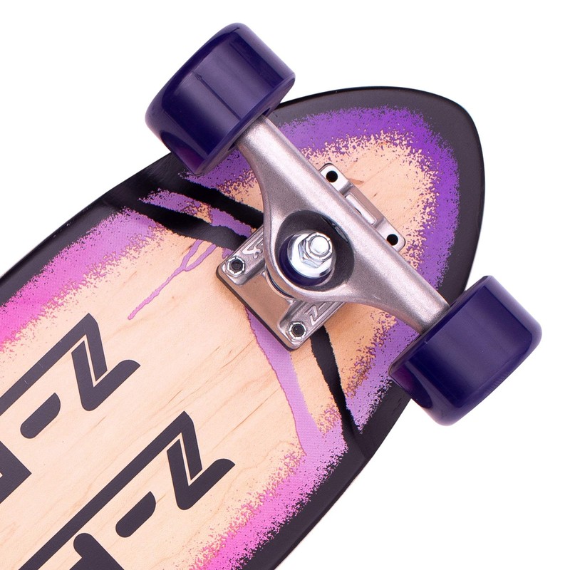 Z-Flex Skateboard - P.O.P 27" Purple Fade