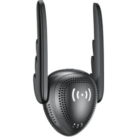 2025 WiFi 6 Extender Signal Booster for Home Longest Range up to 20k+sq.ft, 3000Mbp/s Wireless Internet Repeater Dual Band Signal Amplifier with Gigabit Ethernet Port, 10X Faster OneMesh Access Point