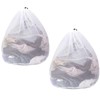 MEDILOE 2 Pcs Drawstring Laundry Bag, 60 x 90 cm