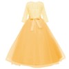 Flower Girls Pageant Ball Gowns Kids Chiffon Embroidered Tulle Wedding