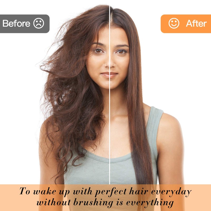 Silky Satin Lined Bonnet Sleep Cap - Adjustable Stay on