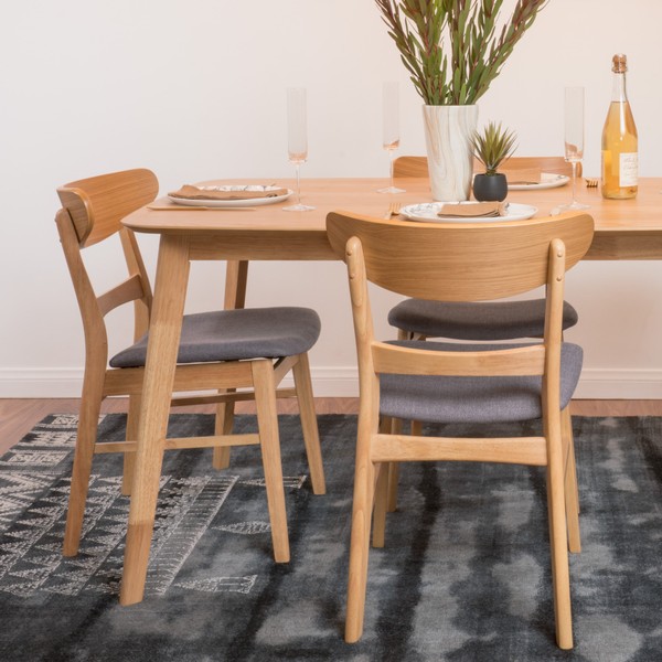 Christopher Knight Home Idalia Dining Chairs, 2-Pcs Set, Dark Grey