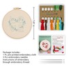 Loyisal Embroidery Kit for Beginner Adults, Adult DIY Hand Embroidery