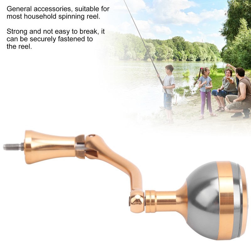 Handle Conversion Fishing Reel Handle Grip Aluminum Alloy ScrewIn for