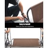 33.5"/85cm Bronze Garden Swing Replacement Bars for Safely Connecting The