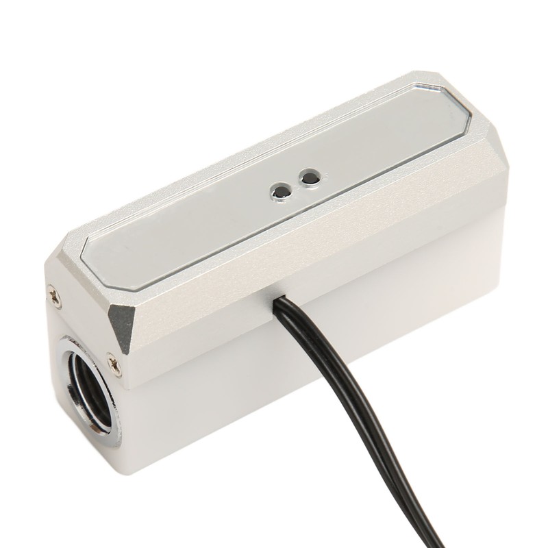 G1/4in Water Temperature Sensor Flow Meter with Accurate Display LSJ