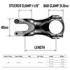 Funn Tron MTB Stem, 31.8mm Clamp, 50mm Length (Black)