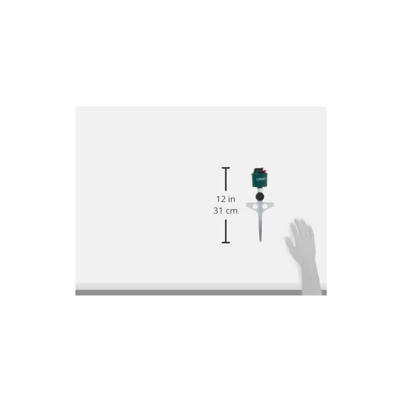 Orbit 2 Pack Compact Gear Driven Lawn Sprinkler on Sturdy