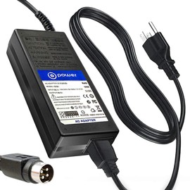 T-Power Charger for 24V 4PINS WELLTRONICS 24V 4-pin WTS-2405W WTS-2405s 070-7528-7874 Replacement Switching Power Supply Cord Ac Dc Adapter