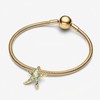 Yuscorai Sparkling Starfish Charm for Bracelets and Necklaces Birthdays Jewelry