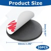 20Pcs Magnets with Adhesive Backing,Magnets,for Crafts,Sticky,Suitable for Whiteboards, Refrigerator, Crafts,