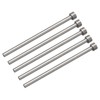 uxcell Straight Ejector Pins, 4.5mm (11/64") Dia. 65Mn Steel Round
