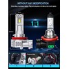 XELORD H11 LED 6500 K H8 H9 H16 1:1 Design
