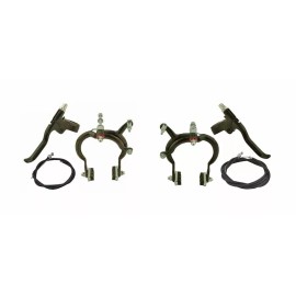 ALTALINE 1080 ALLOY FRONT OR REAR BRAKE BLACK BEACH CRUISER BICYCLES. - Rear