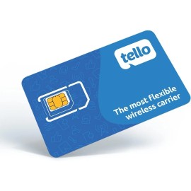 Tello Mobile - Bring Your Own Phone - 3 in 1 GSM SIM Card Kit *NEW*