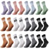 12 Pairs Womens Grip Socks Yoga Socks Non-Slip Pilates Socks
