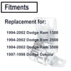 VEELECP Upper Door Hinge Compatible with 1994-2002 Ram 1500/2500 /