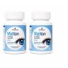2 Pack Viziton Complejo Avanzado Herballabs 40 Cápsulas