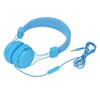 3.5mm Wired Headset with Mic Stereo Foldable Adjustable Headband Inline