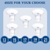 2PCS Flange Insert 17mm Compatible with Momcozy S12 Pro/S9 Pro/S12/Medela/Spectra/Bellababy/Lansinoh