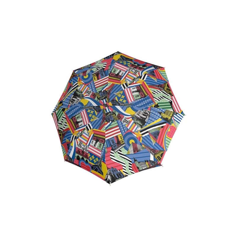 Knirps T.200 Medium Duomatic Paris Pop, Paris Pop
