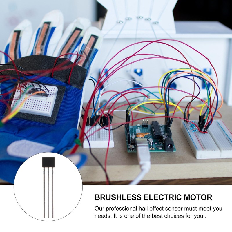 100 Pcs Hall Effect Sensor for Brushless Electric Motors -