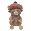 Highland Cow Money Box Tartan