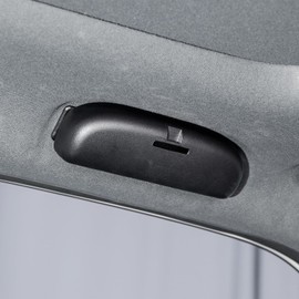 SFWAYA Car Eyeglasses case for 2024 2025 Toyota Land Cruiser 250&1958 Prado LC250 J250 car Sunglasses Frame Organizer Interior Upgrade Decoration Modification Supplies Accessories (Black)