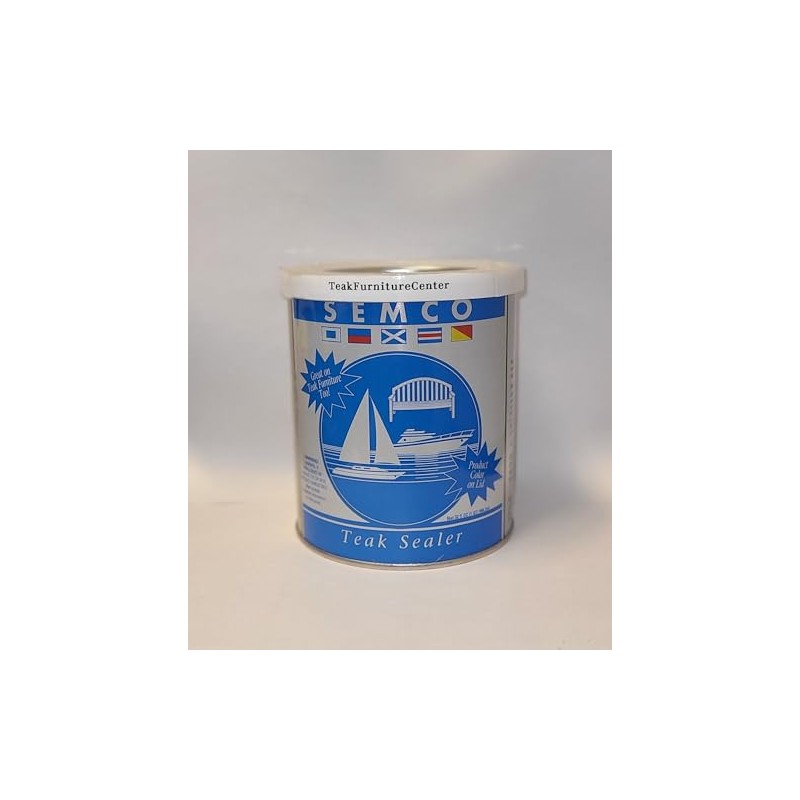 Semco Teak Sealer Honey Tone Quart Size