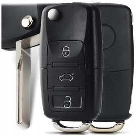 AWPARTS - Car Key Shell - Remote Key Shell - Car Remote Control Housing Compatible with Seat Altea Toledo Ibiza Cordoba