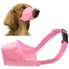 Doggie Style Store Pink Soft Nylon Dog Pet Puppy Muzzle