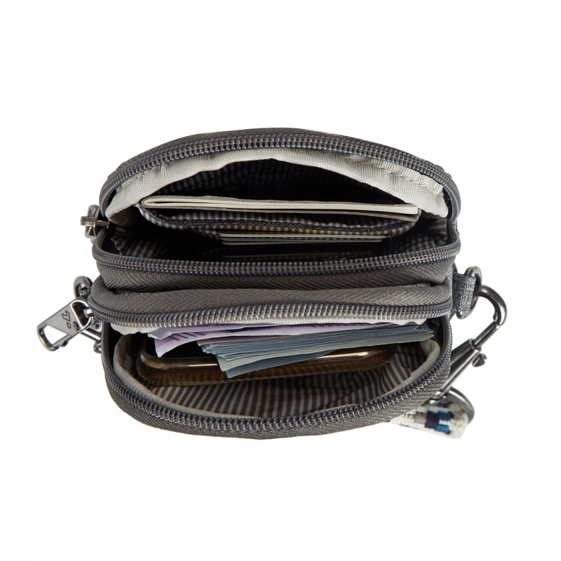 Travelon Anti-Theft Boho 2 Compartment Phone Crossbody