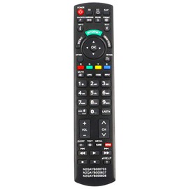 New N2QAYB000837 Remote fit for Panasonic TV TC-P50ST60 TC-P55ST60 TC-P60ST60 TC-P65ST60 TC-P60ZT60 TC-P65ZT60 TC-P55VT60 TC-P60VT60 TC-P65VT60 TC-L42ET60 TC-L47ET60 TC-LSOET60 TC-L55ET60 TC-L50ET60