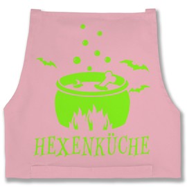 Shirtracer - Apron - Cooking Apron - Adult - Witch's Kitchen, 6 Pink