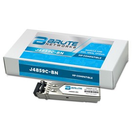 Brute Networks J4859C-BN - 1000BASE-LX 10km SMF 1310nm SFP Transceiver (Compatible with OEM PN# J4859C)