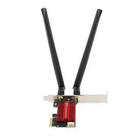 Gugxiom 7260AC Pro PCIe Tarjeta WiFi para PC de Sobremesa, 1200Mbps Doble Banda 2.4G/5G Bluetooth 4.0 PCIE Tarjeta WiFi, Adaptador de Red Inalámbrico para 7/8/10/11