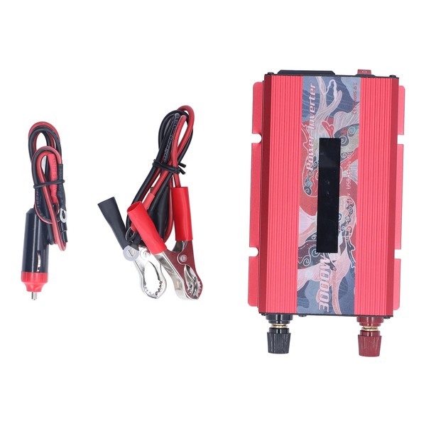 Smart Power Inverters, 3000w , DC 12V to AC 110V
