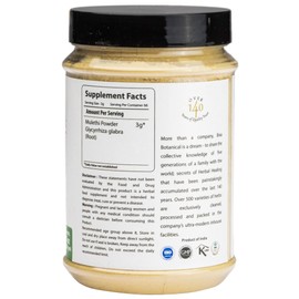 bixa BOTANICAL Licorice Root Powder | 200 Grams / 7 OZ | Ayurvedic Herbal Supplement | Gluten Free, Non-GMO, Steam Treated, Vegan, 100% Pure.