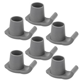 Ipetboom 6pcs Heavy Duty Anti-Skid Walker Skis Glides Universal Fit Anti-Slip Accessories for Walkers and Rollators Easy Glide for Enhanced Stability and Safety