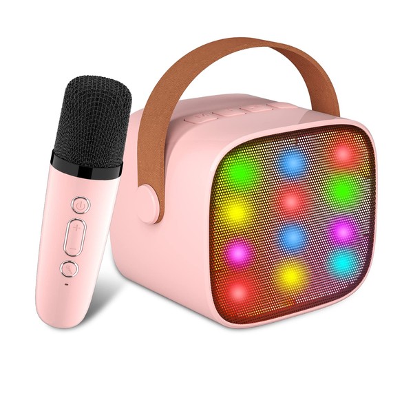 BONAOK Karaoke Machine Wireless Microphone Toy, Portable Wireless Bluetooth Karaoke