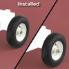 1" Bearing Log Splitter Wheel with Tire 4.8" wide X