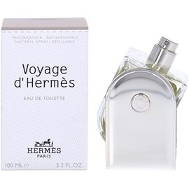 Hermes Voyage D'Hermes Eau-de-toilette Refillable Spray for Unisex, 3.30-Ounce