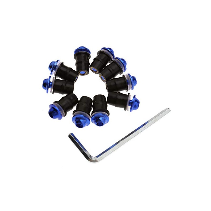 Create idea 10X Motorcycle Bike Windscreen Windshield Fairing Well Nut