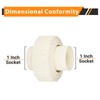 5-Pack HeSun Slip CPVC Union Coupling, 1" Socket x 1"