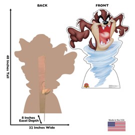 Cardboard People Tasmanian Devil Life Size Cardboard Cutout Standup - Looney Tunes
