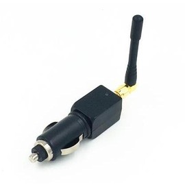 Portable Car Vehicle Anti Tracking Device GPS Blocker Isolator with Antenna +Fuse Well，Adapter Power Compatible with HHRT50 Electronic - Color: Black 1