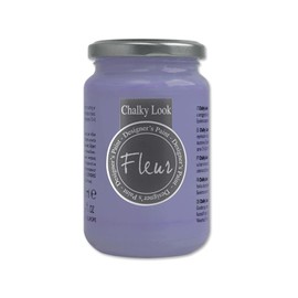 FLEUR DESIGNER'S PAINT | Pittura ad Acqua, Effetto Gesso Naturale, Extra Opaca, Fleur Chalky F71, Colore Lavender Blue, Made in Italy, Formato da 330 ml