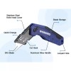 WORKPRO Folding Box Cutter Retractable Utility Knife Quick Razor Knife